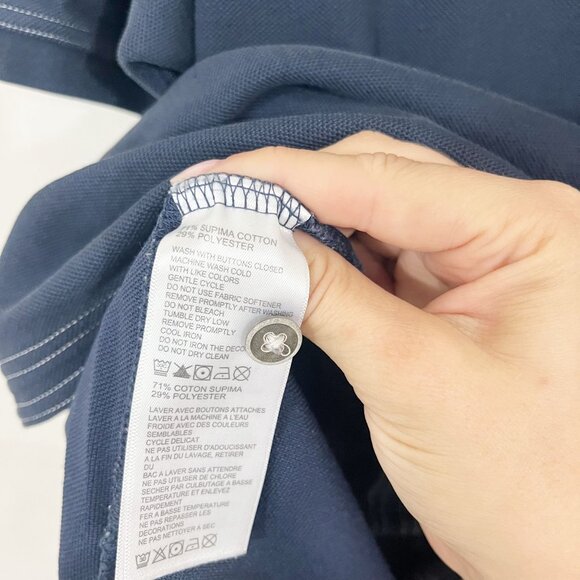 Tommy Bahama Islandzone Boston Red Sox Polo Shirt Navy Blue Men's Size XL - Picture 5 of 7